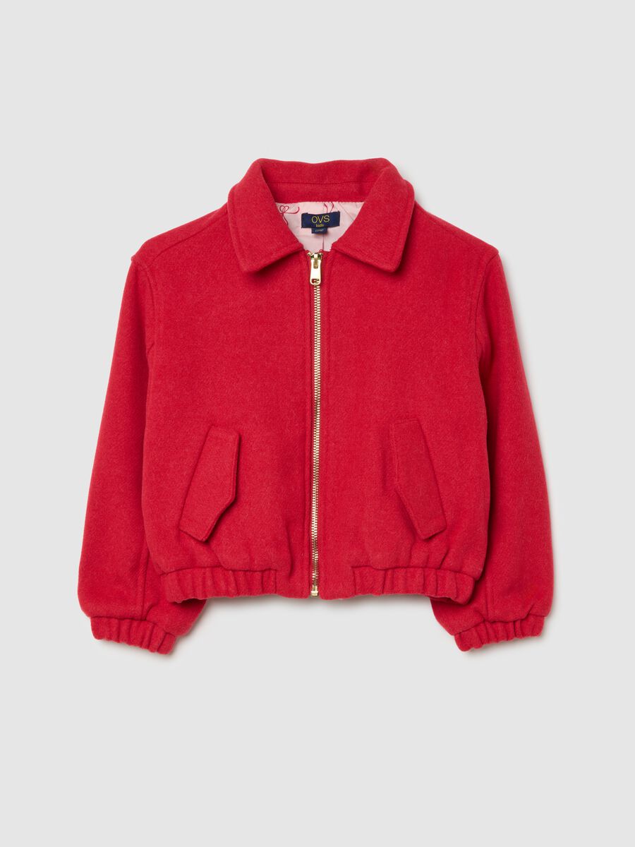 Red jacket for girls_0