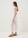 White midi dress in stretch fabric_1