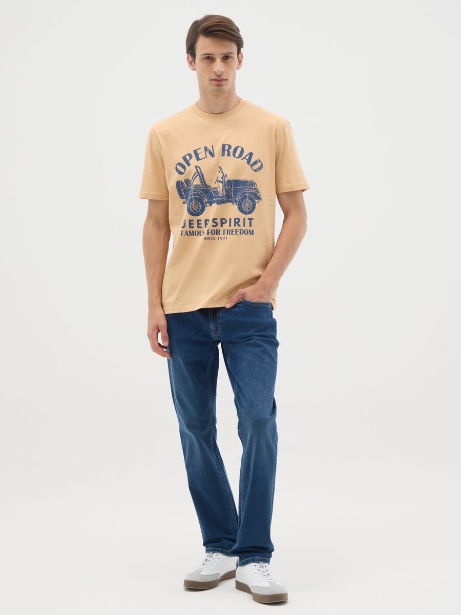 T-shirt in puro cotone multicolor regular fit_1