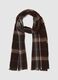 Brown Checked Scarf_0