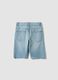 Boys&rsquo; light blue denim shorts, regular fit_4