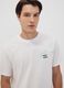 T-shirt bianca in puro cotone jersey e stampa "Water your Flowers" regular fit_2