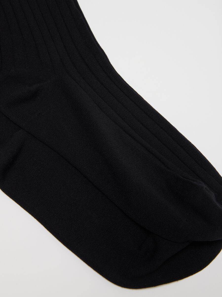 Two-Pack Short Blue Socks_2