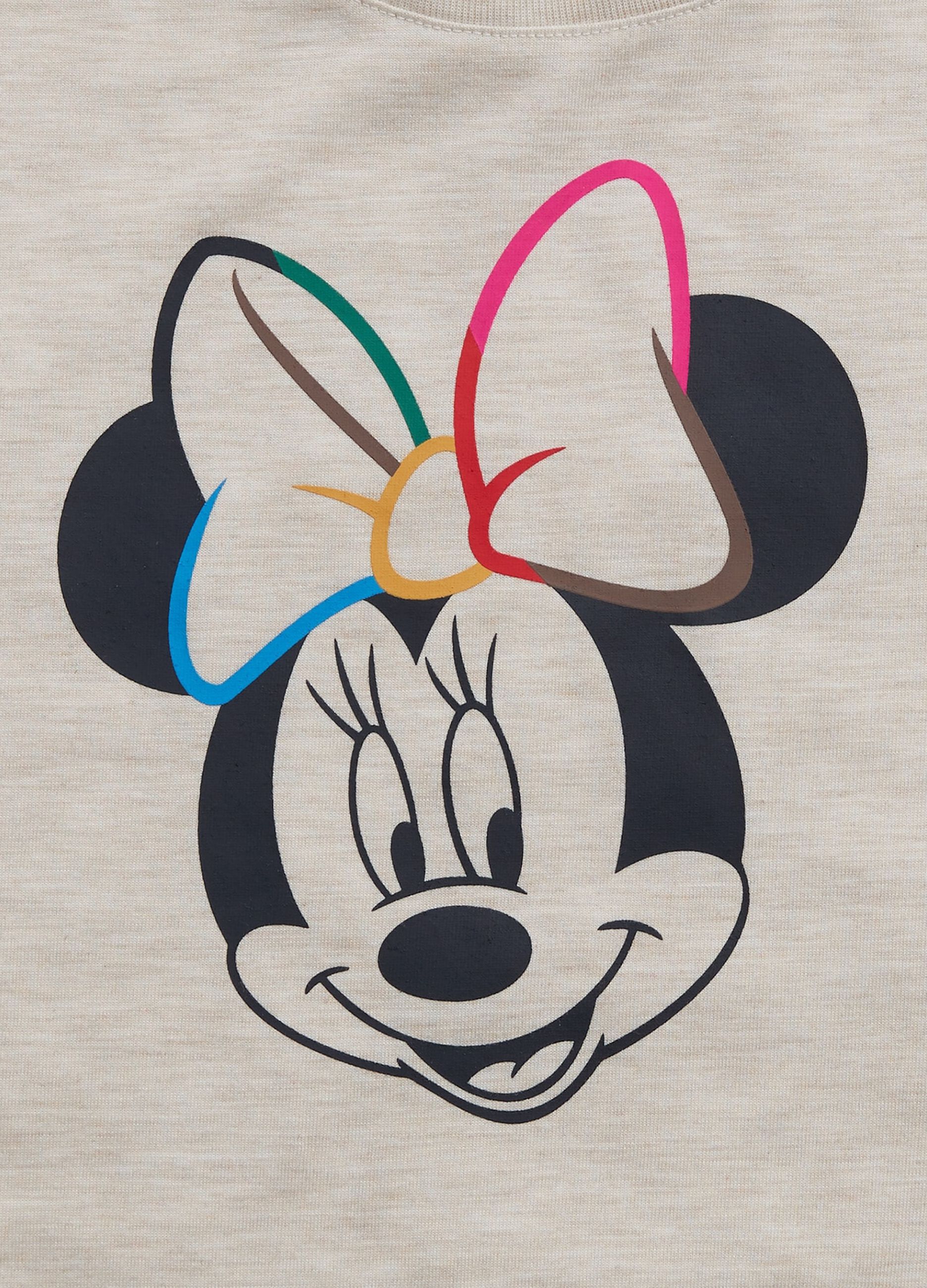 Pigiama lungo con stampa Disney Minnie 