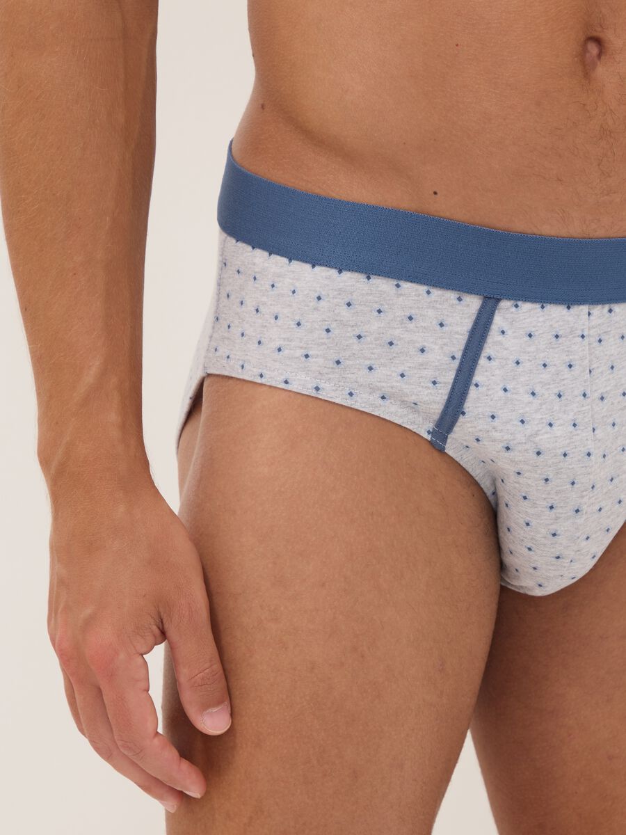 Tripack di slip azzurri e bianchi in cotone organico elasticizzato_3