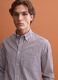 Camicia bianca in popeline di puro cotone a righe regular fit_4