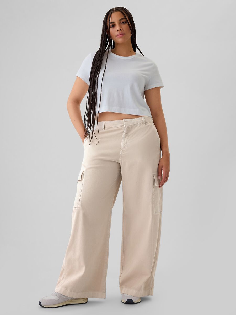 Baggy-fit cargo trousers_5