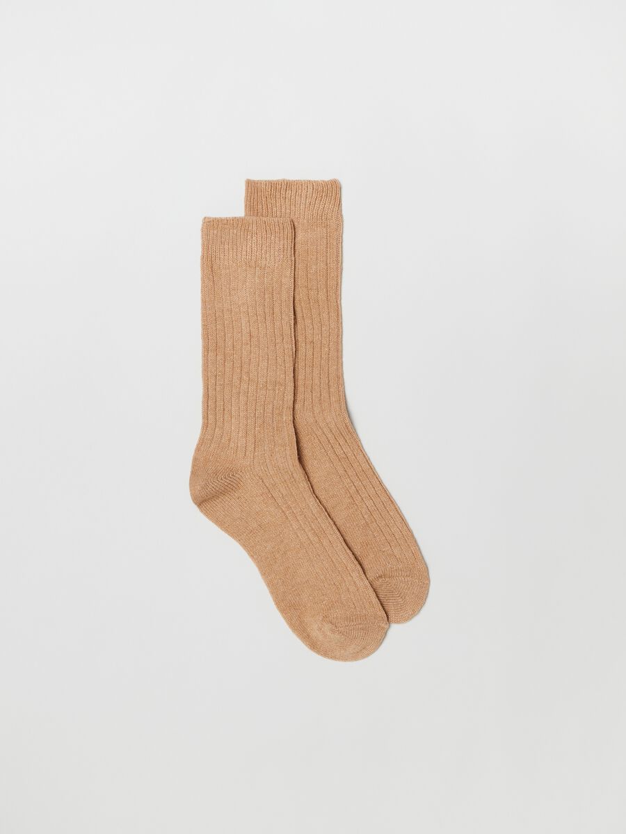 Calze corte in lana e cashmere_0