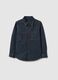 Children's denim shirt in pure cotton regular fit_3