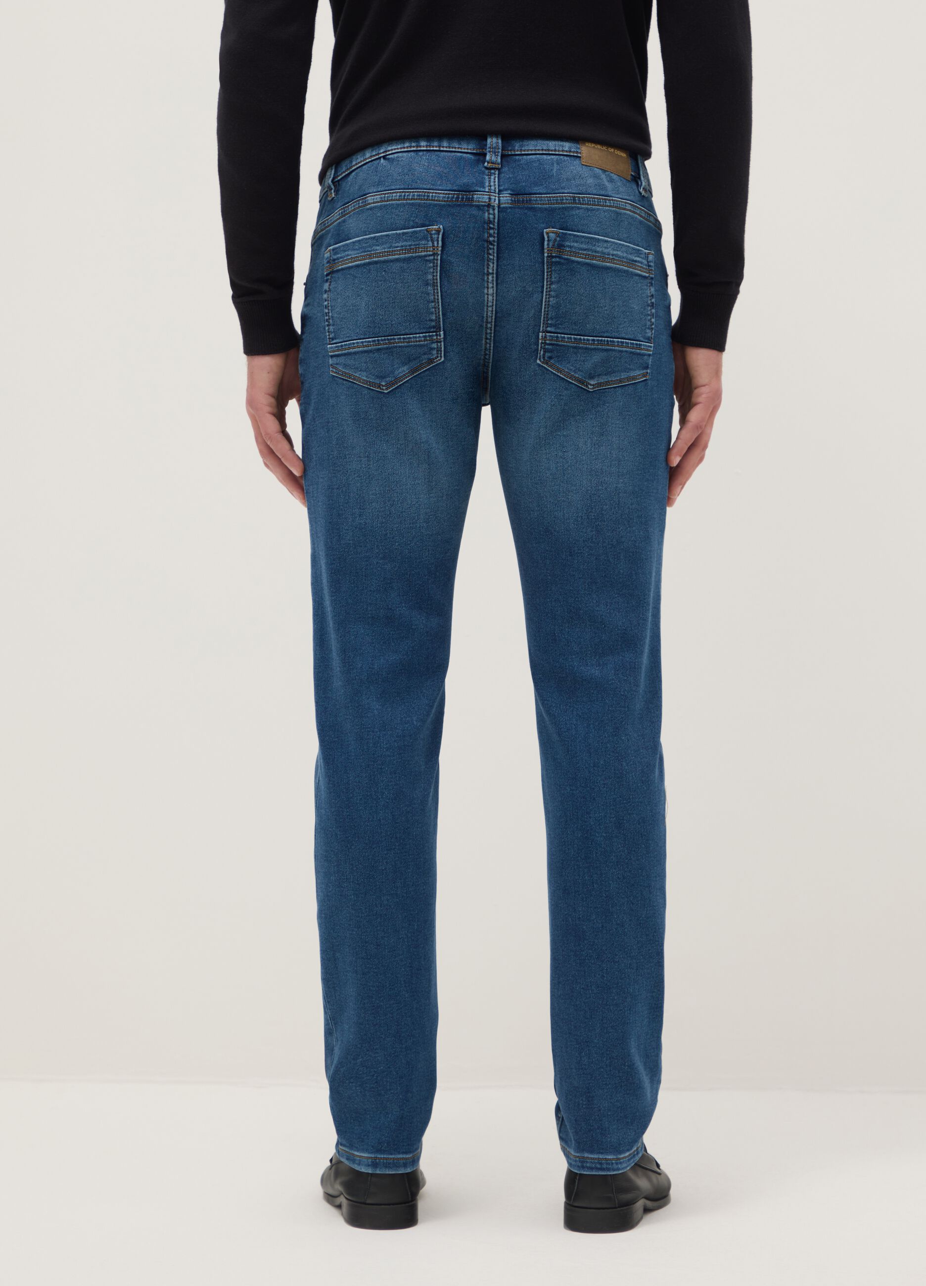Jeans in denim blu slim fit