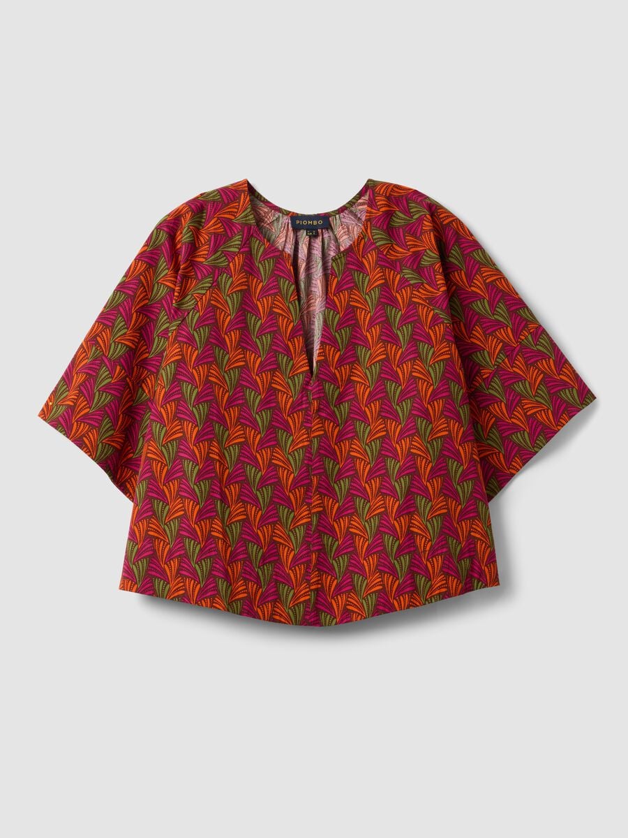 Multicolour pure cotton shirt_4