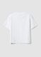 White pure cotton oversized fit children's t-shirt_4
