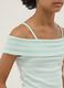 Girls&rsquo; multicolour striped stretch cotton camisole top_2