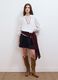 White viscose-blend shirt with charms and V-neck regular fit_1