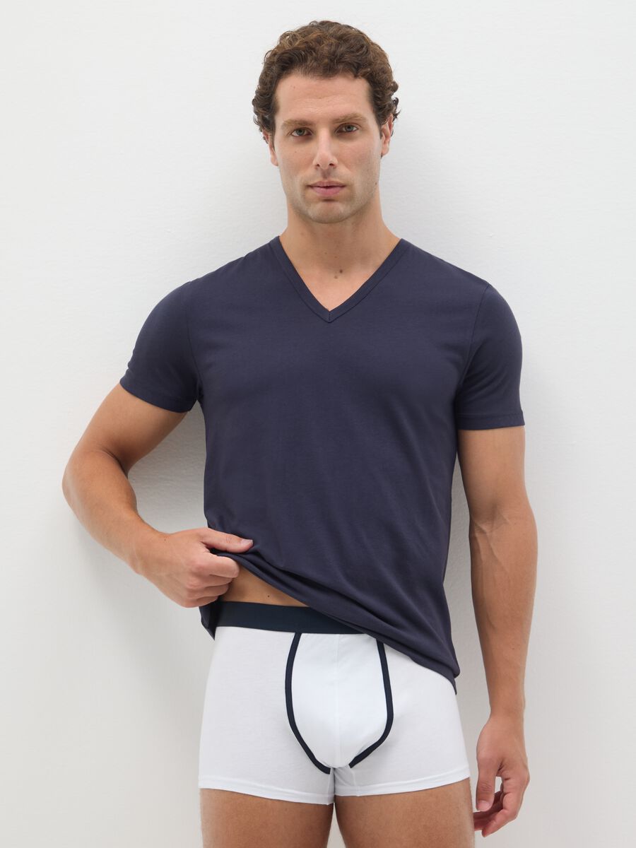 Set multipack boxer in puro cotone multicolor regular fit_0