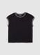 Black Stretch Short-Sleeve Top_4