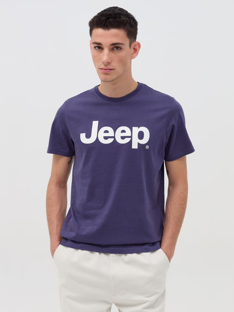 T-shirt con stampa Jeep_0