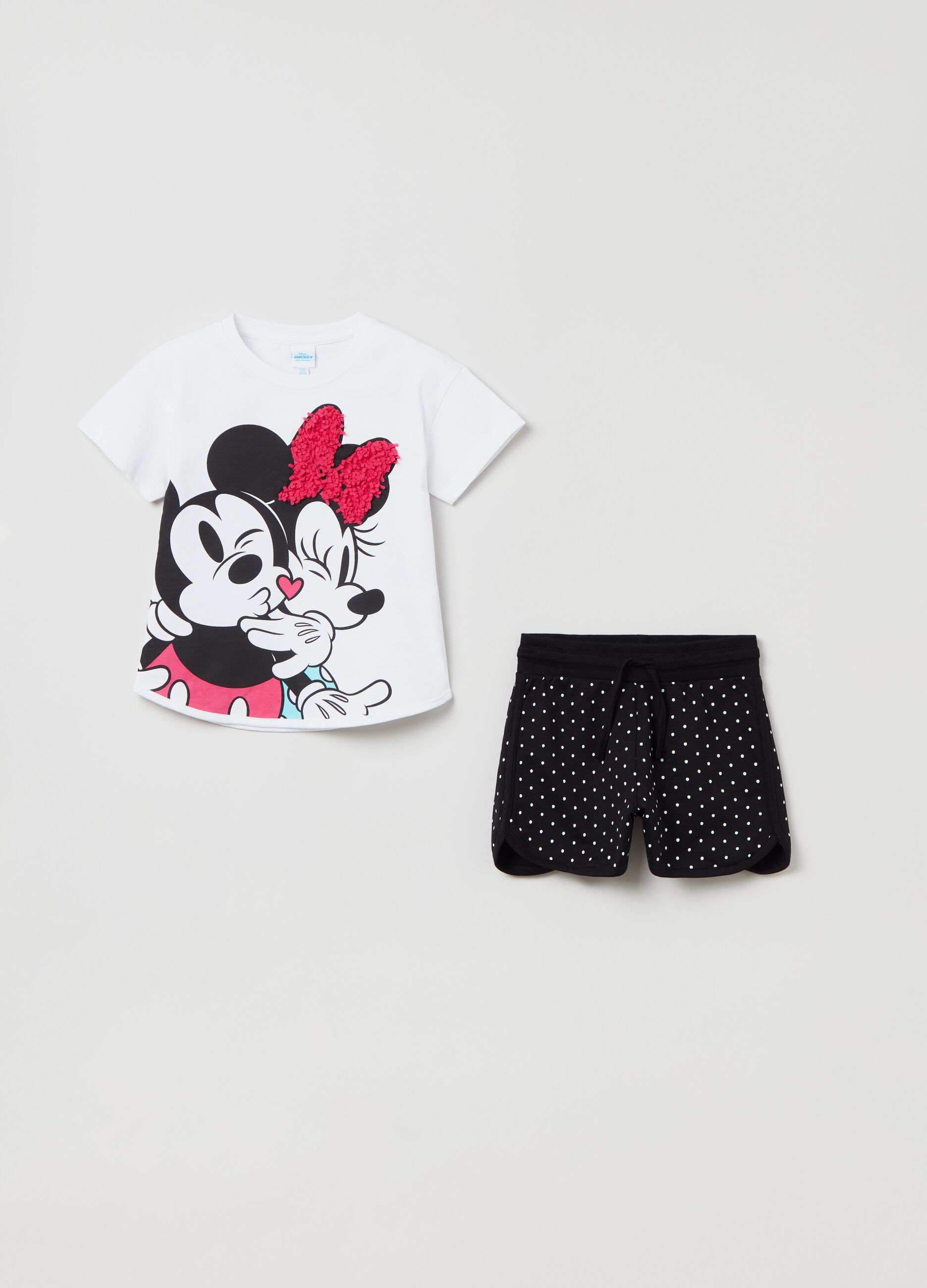 Disney Mickey and Minnie Mouse jogging set