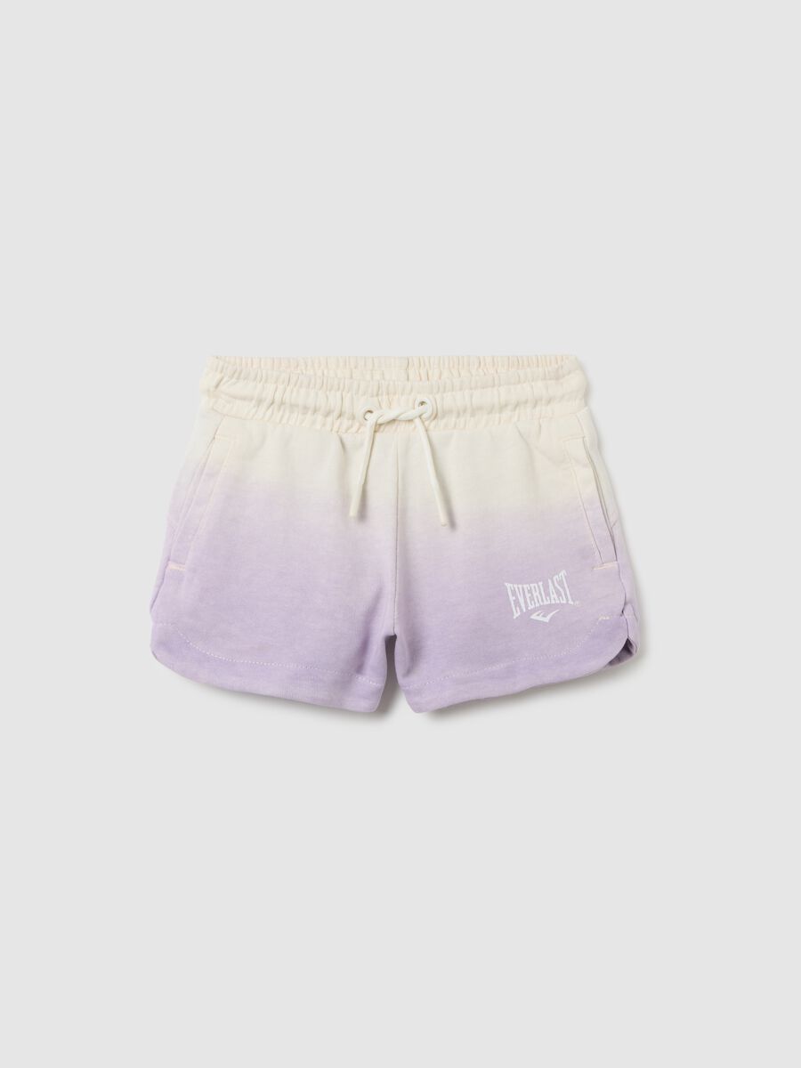 Shorts da bambina in misto cotone multicolor regular fit_0
