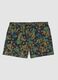 Multicolour camouflage swim shorts with drawstring_4