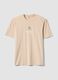 Beige pure cotton One Piece print T-shirt, relaxed fit_4