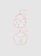 Newborn Cotton Bib Two-Pack in Multicolour with Disney Prints_0