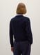Blue Pure Wool Cardigan Regular Fit_2