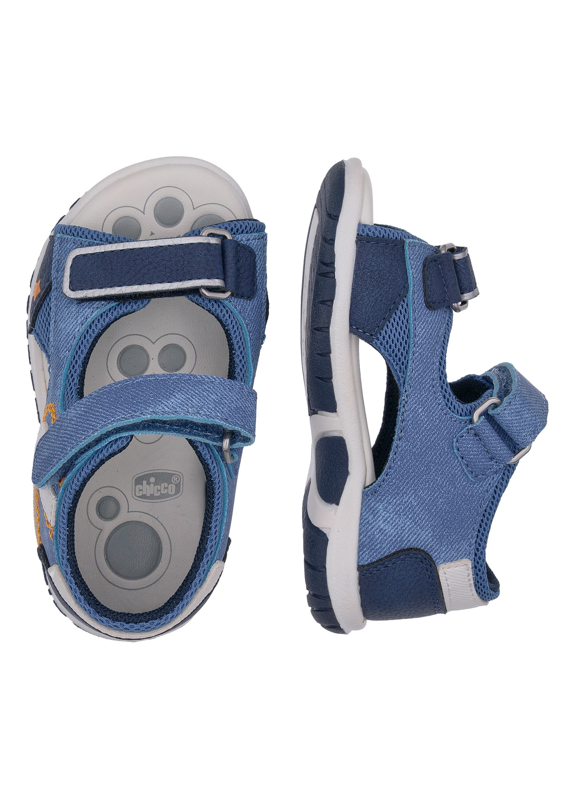 Sandali multicolor con chiusura a strappo per bambini