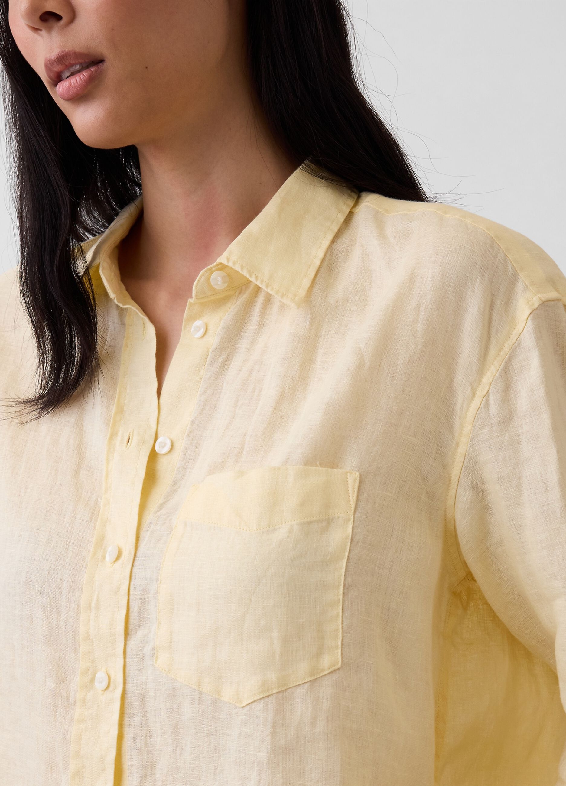 Pure linen shirt