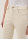 White Stretch Denim Cotton Bootcut Jeans_3