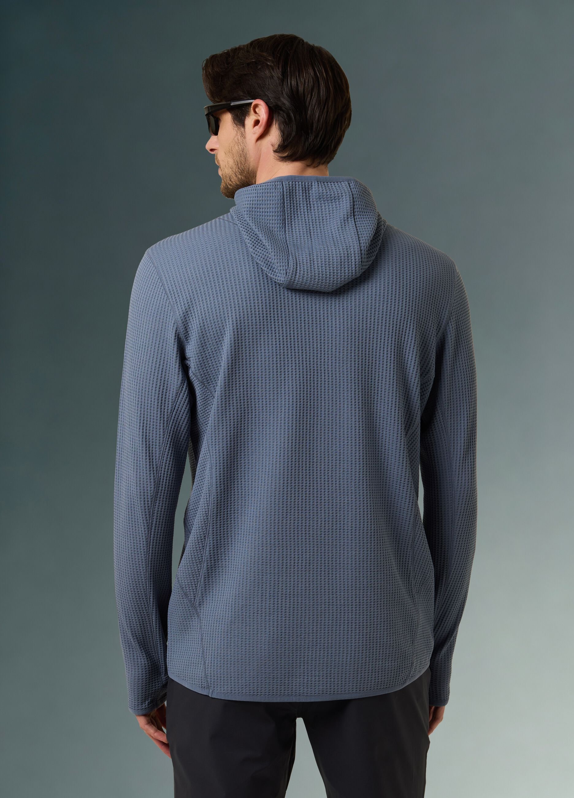 Long Sleeve Hooded T-shirt ALTAVIA WITH DEBORAH COMPAGNONI