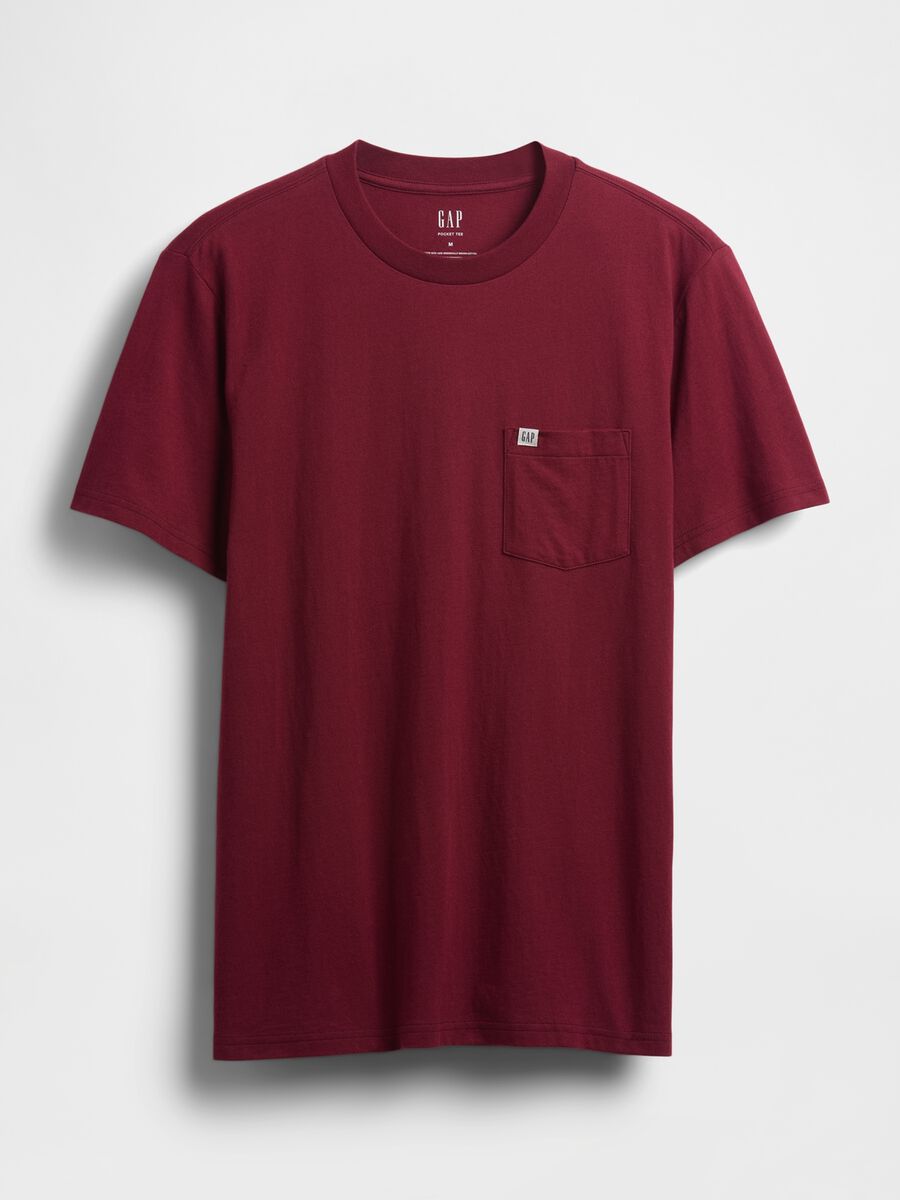 Red Cotton T-Shirt_4