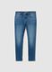 Super Skinny Cotton Denim Blue Jeans_4