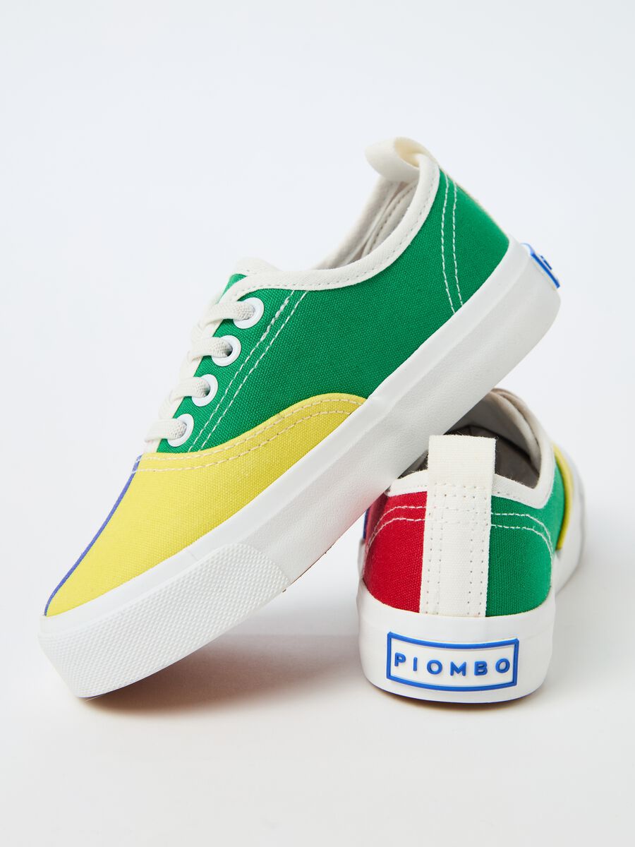 Colourblock sneakers with laces_2