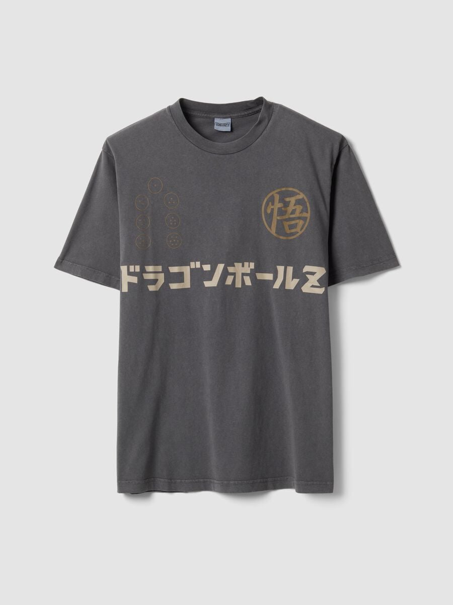 T-shirt grigia in puro cotone a maniche corte_4