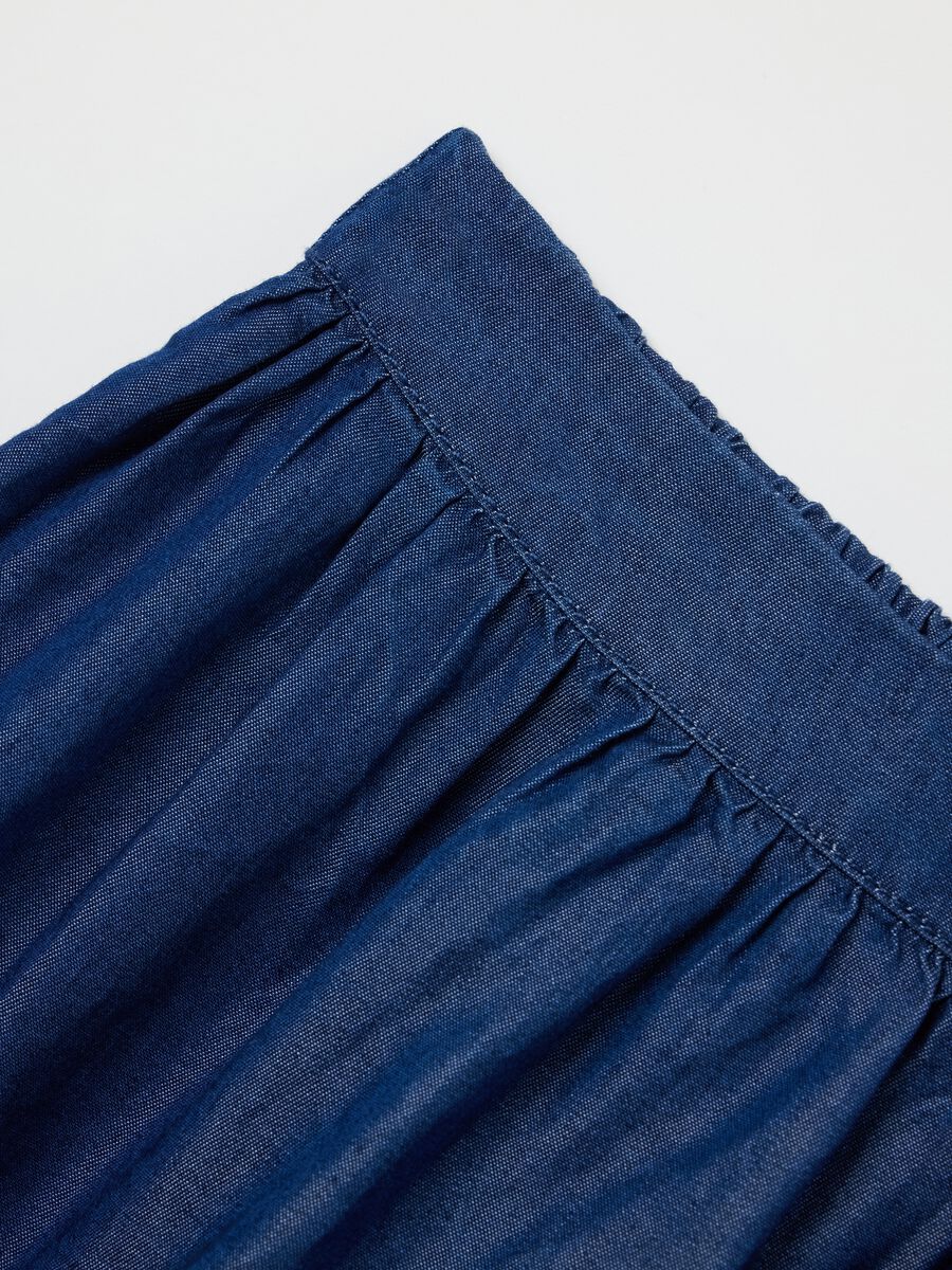 Skirt in Lyocell with flounces_3