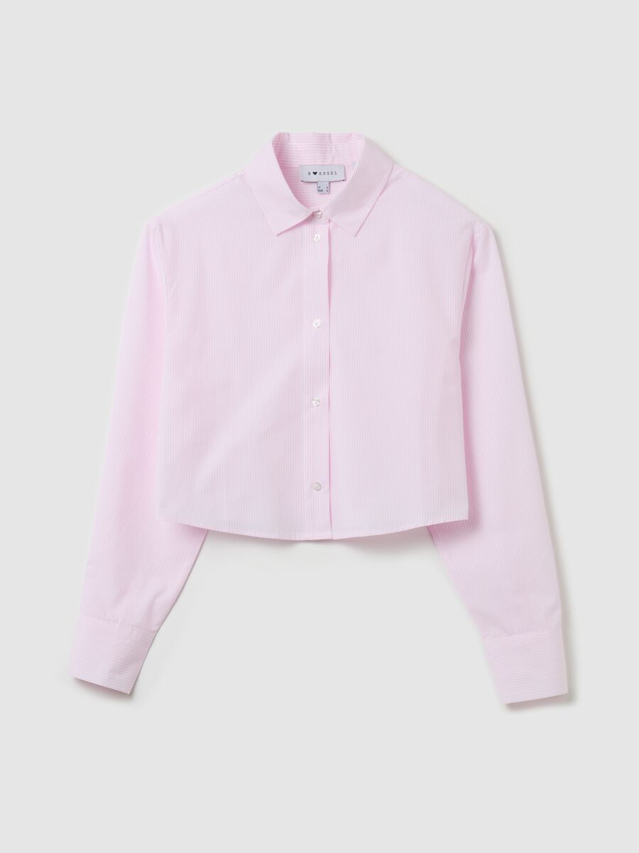 Cotton cropped shirt_4