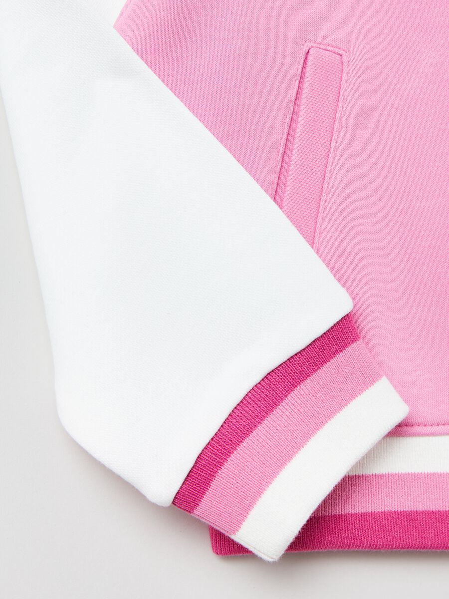Full-zip varsity con stampa Minnie_2