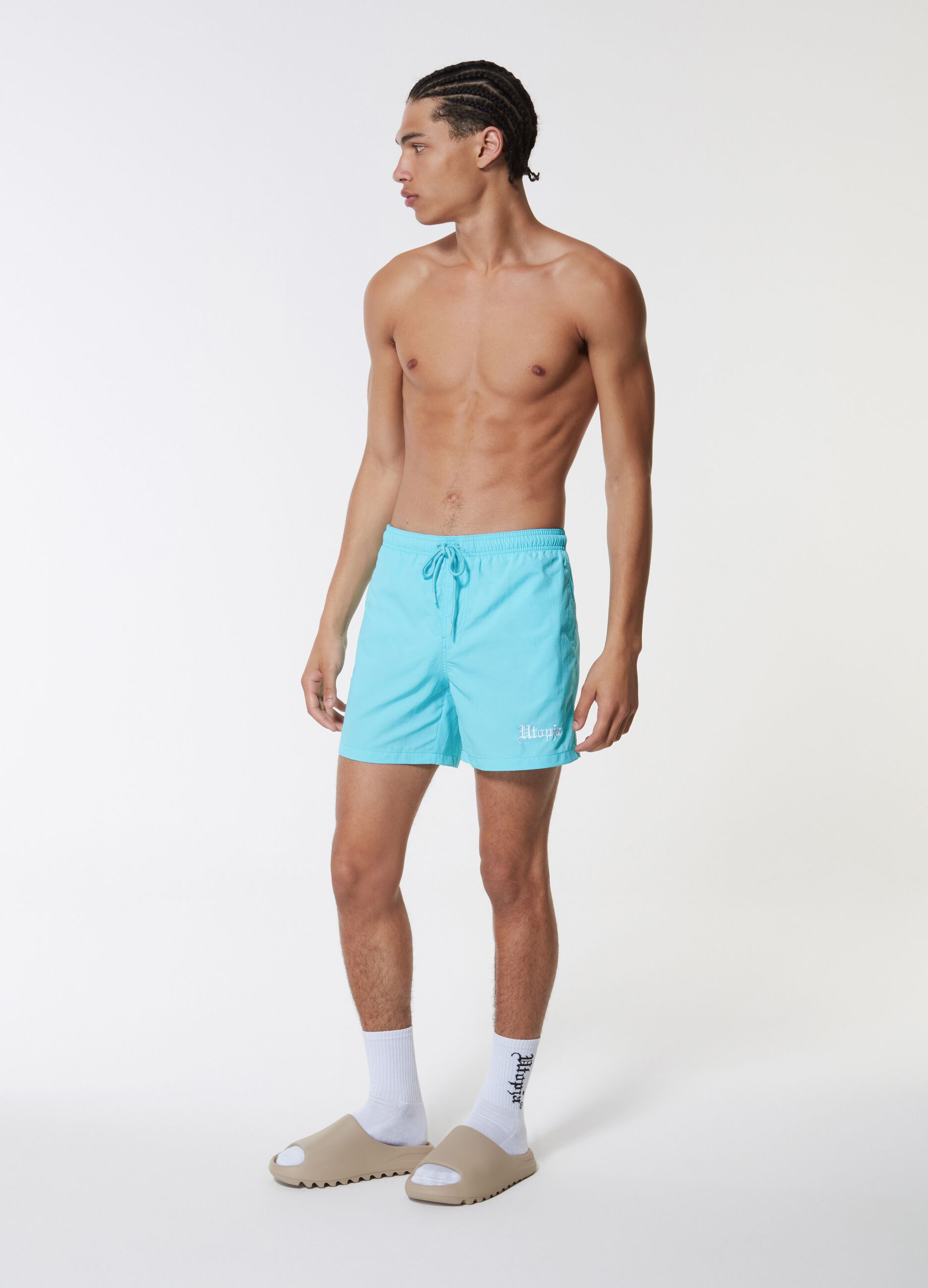 Swim Shorts Turquoise_0