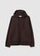 Oversized Brown Cotton Blend Sweatshirt_4