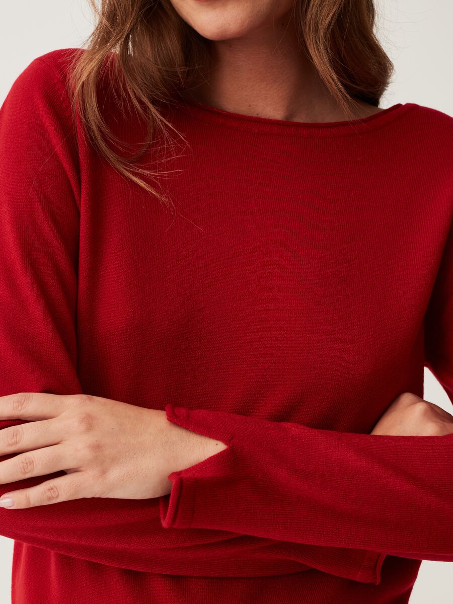 Maglia a maniche lunghe con spacchetti_3