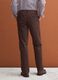 Brown regular-fit stretch cotton twill chino trousers_2