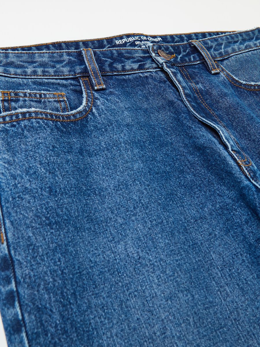 Jeans relaxed fit cinque tasche_5