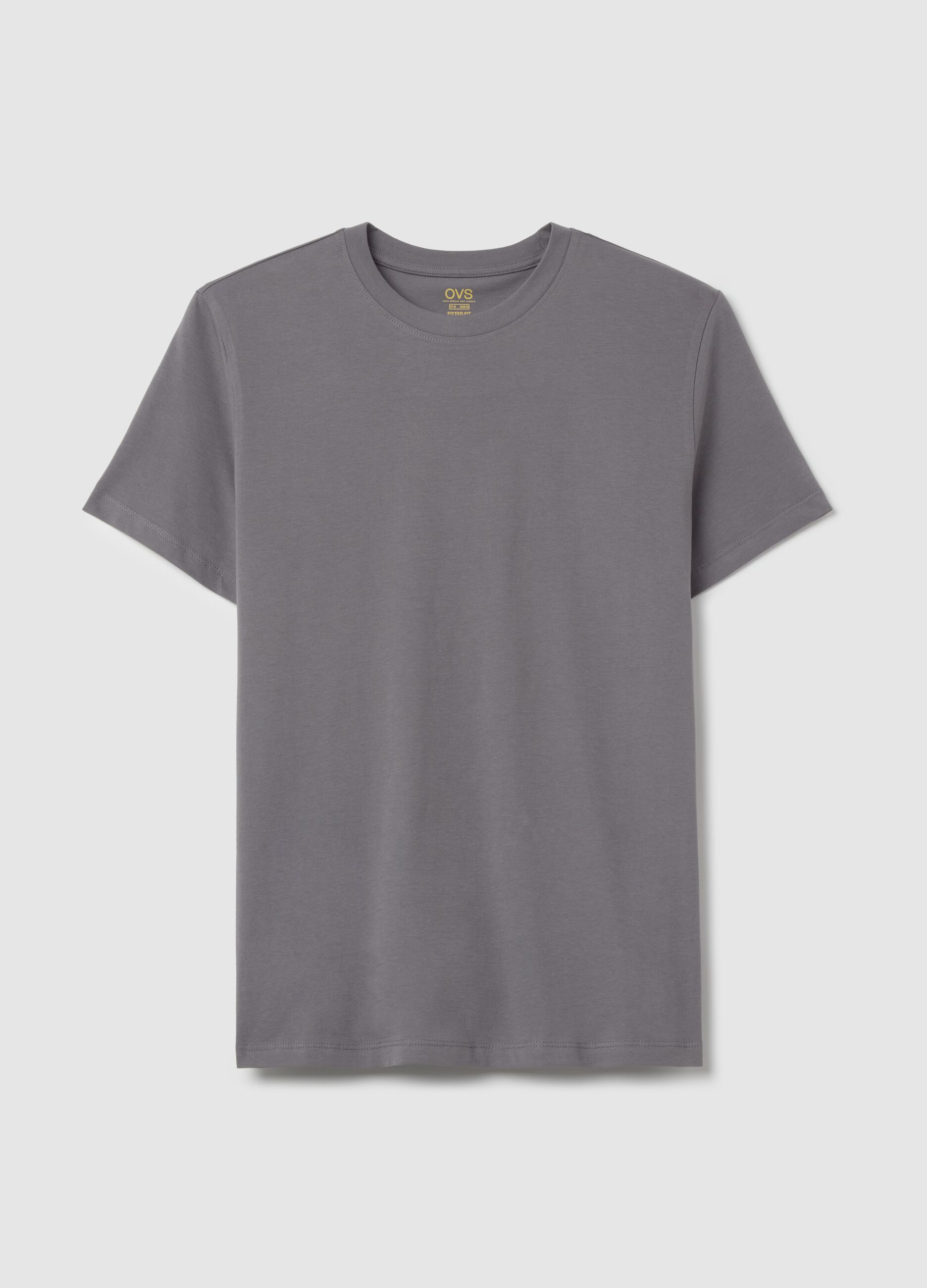 Relaxed-fit T-shirt with round neck