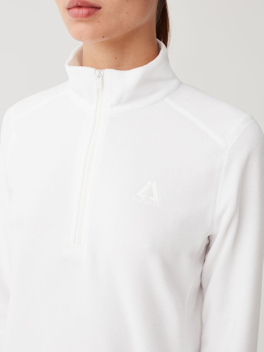Dolcevita half-zip in micropile Altavia by Deborah Compagnoni_3