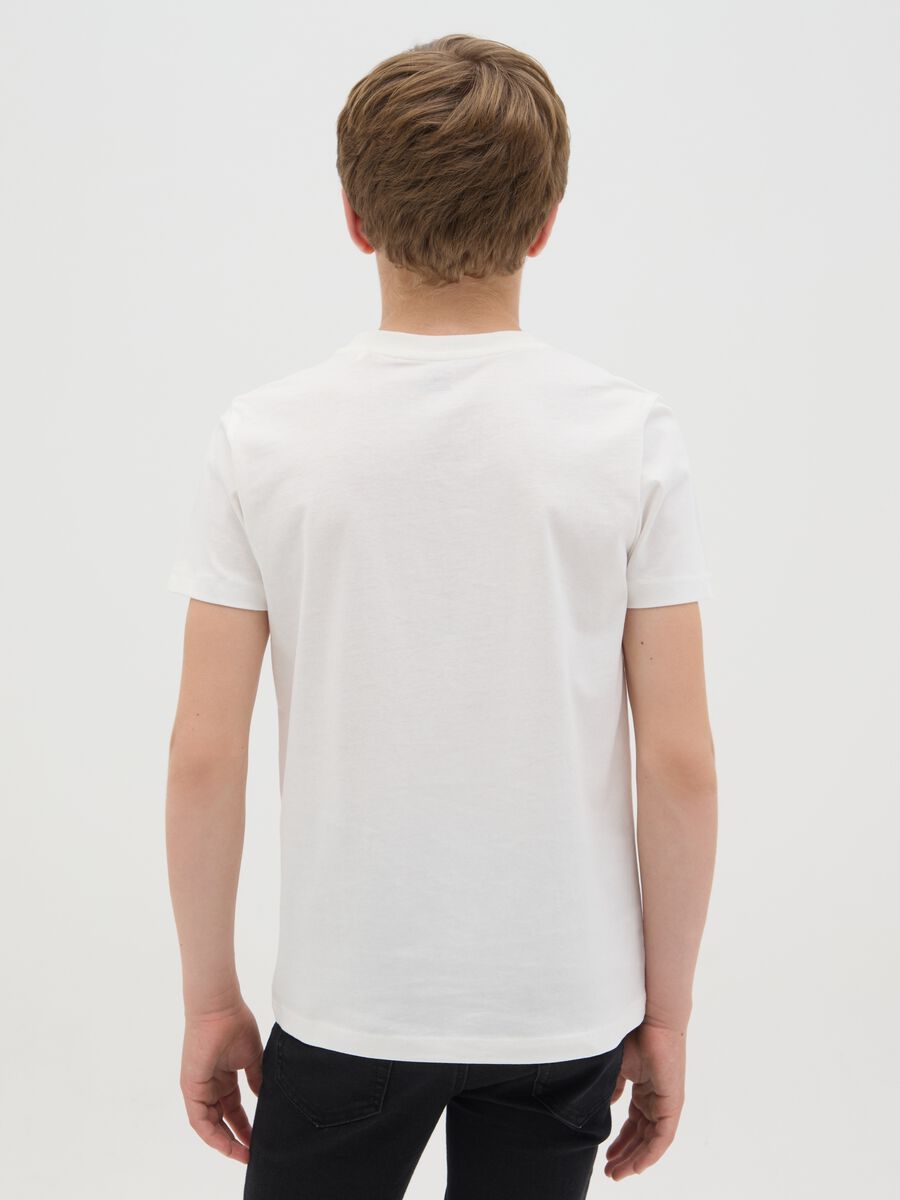 White Kings Canyon Road Trip Cotton T-shirt for Boys_1