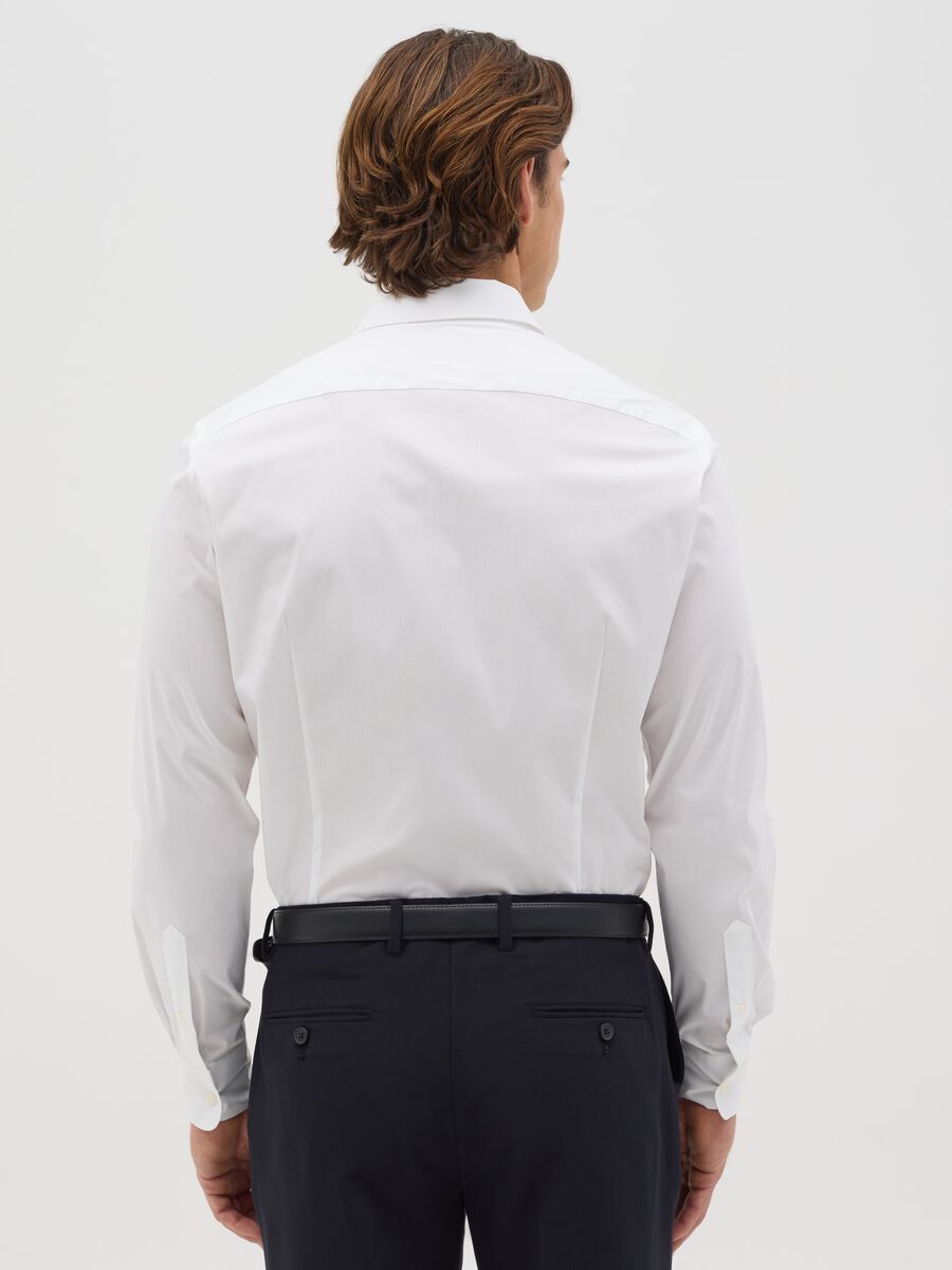 White slim-fit shirt_1