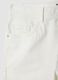 White stretch-cotton denim shorts_5