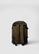 Borsa trolley marrone con spallacci e manico telescopico_1