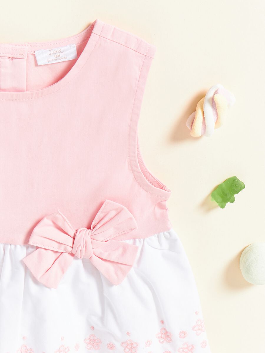 Camicia in popeline con balze IANA_1